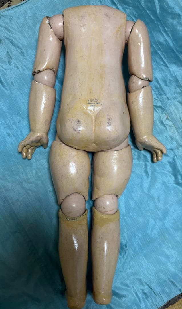 アンティークビスクドール ボディ 初期のジュモー ポートレート トリステ