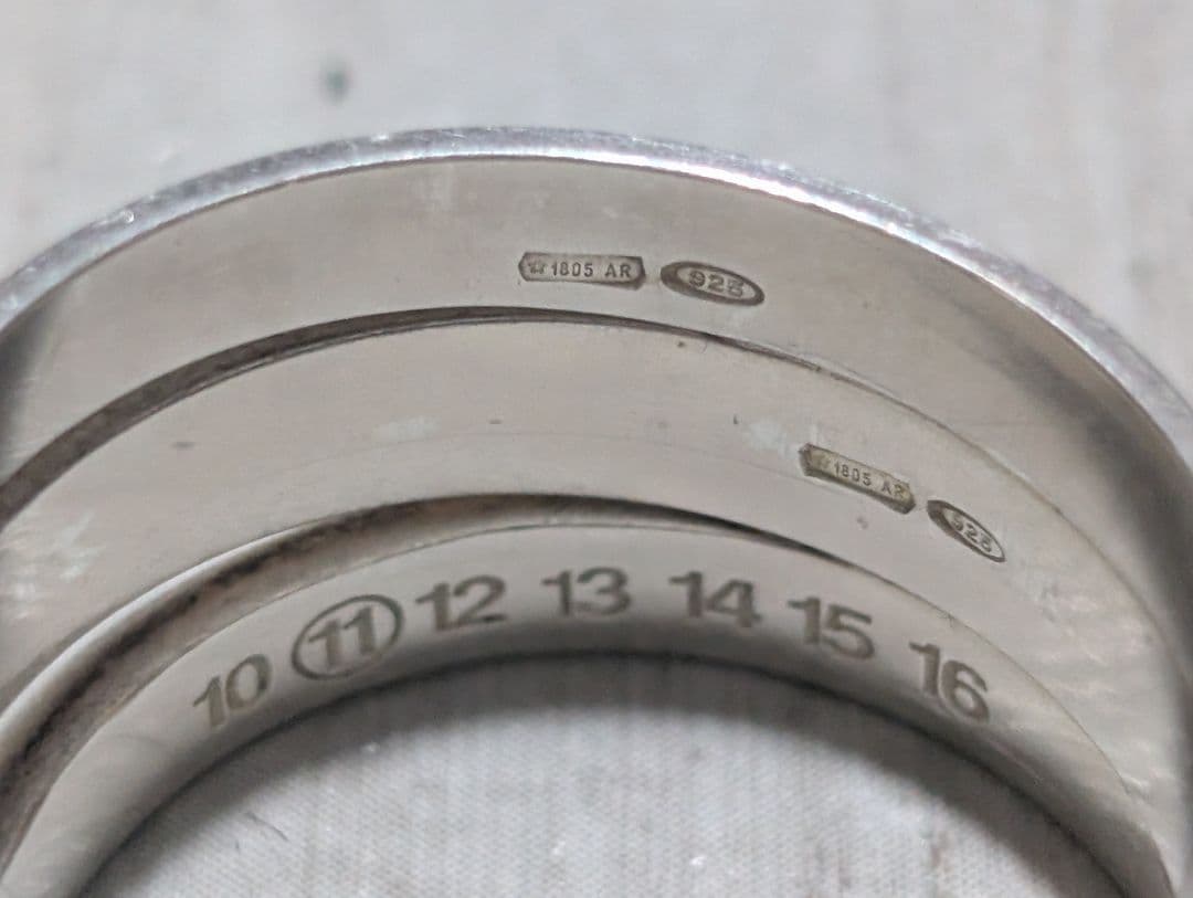 Maison Margiela マルジェラ 3連 リング 指輪