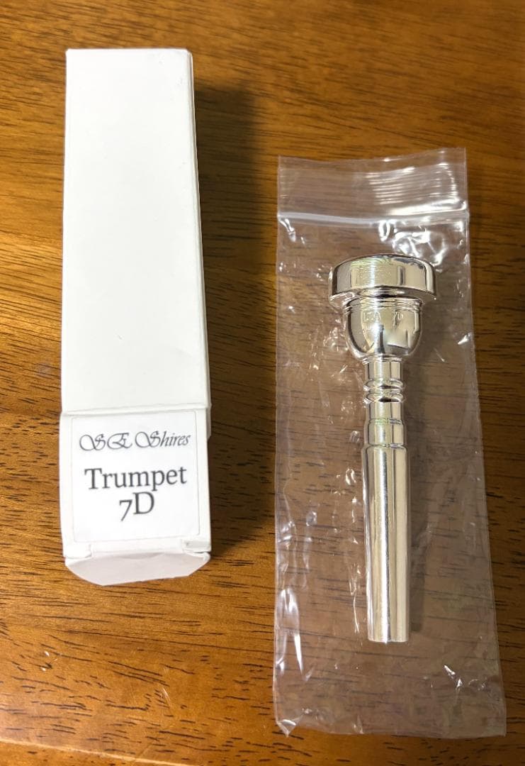 【新品】S.E.Shires 7Dトランペットマウスピース