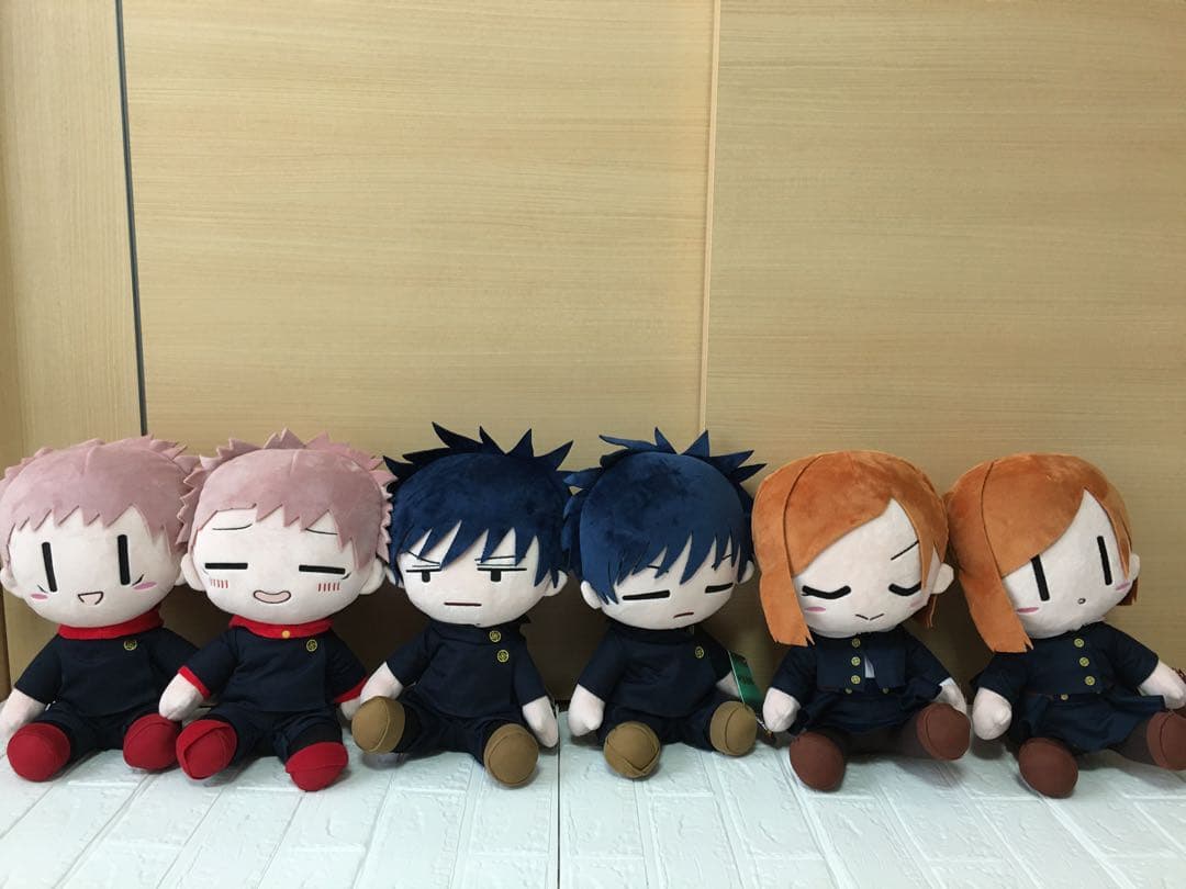 呪術廻戦　BIGぬいぐるみ　bigぬいぐるみ　プライズ　クレーンゲーム　タグ