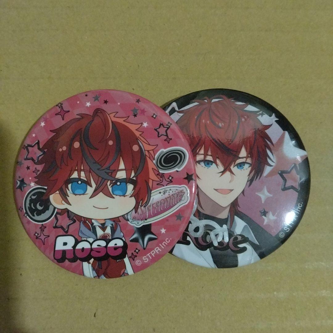 サイン入り めておら 缶バッジ Starry Spring ロゼくん 2個セット