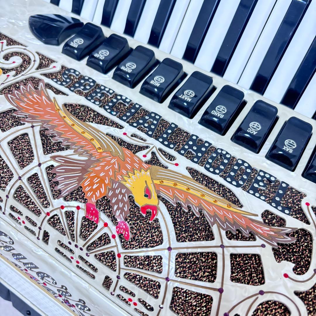 □ Guerrini King アコーディオン グリーニ 41鍵 120ベース Guerrini