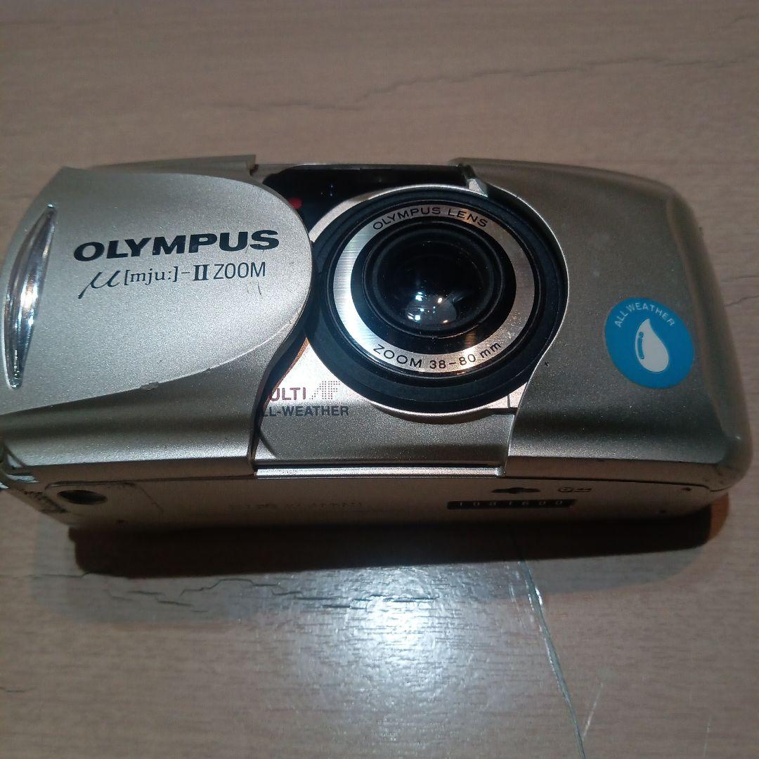 OLYMPUS μ[mju:]-II 200M コンパクトフィルムカメラジャンク - メルカリ