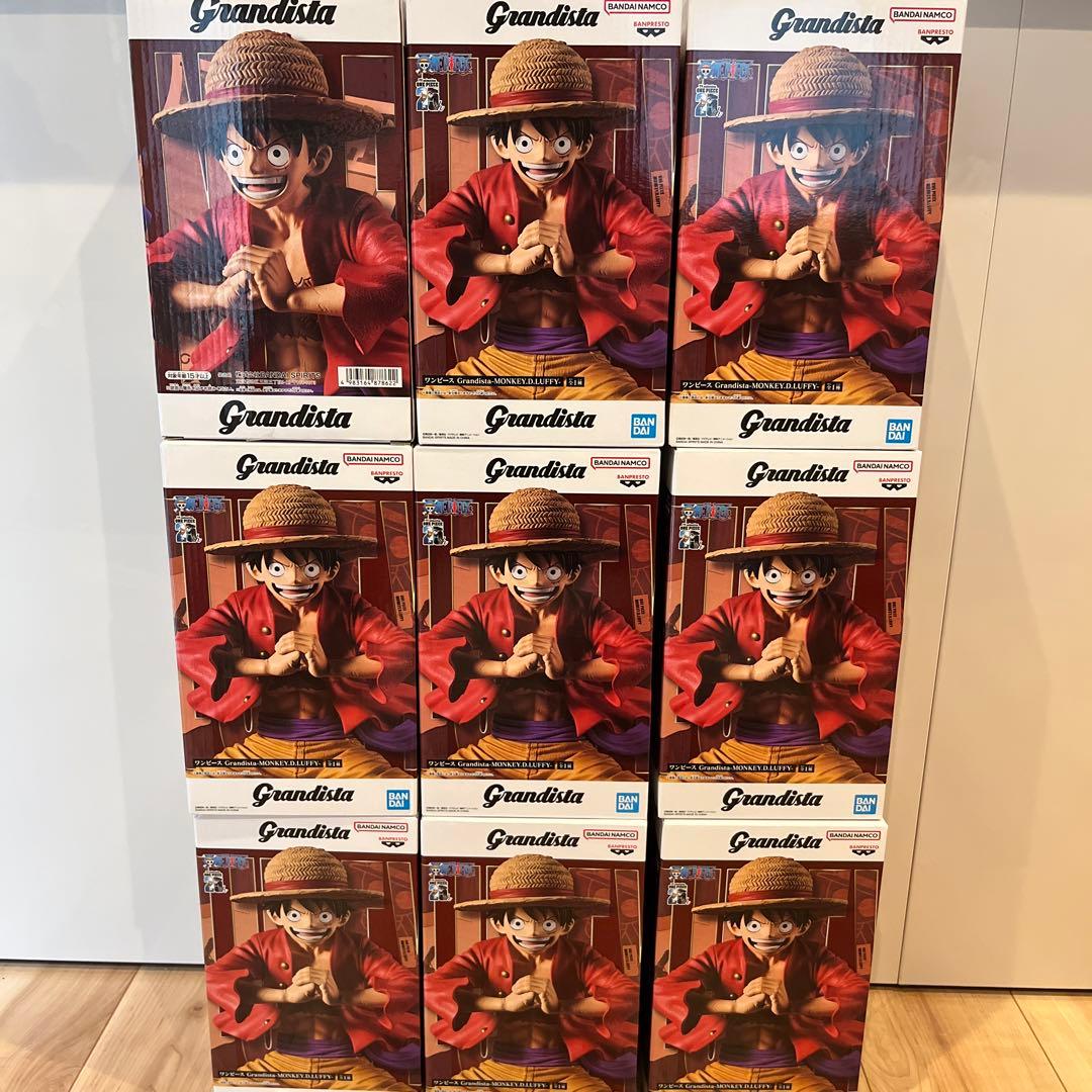 ワンピース グランディスタフィギュア 7体セット