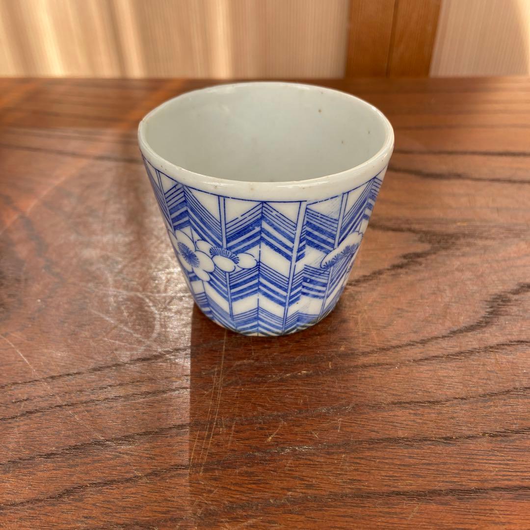 古伊万里染付松竹梅の図蕎麦猪口 - メルカリ