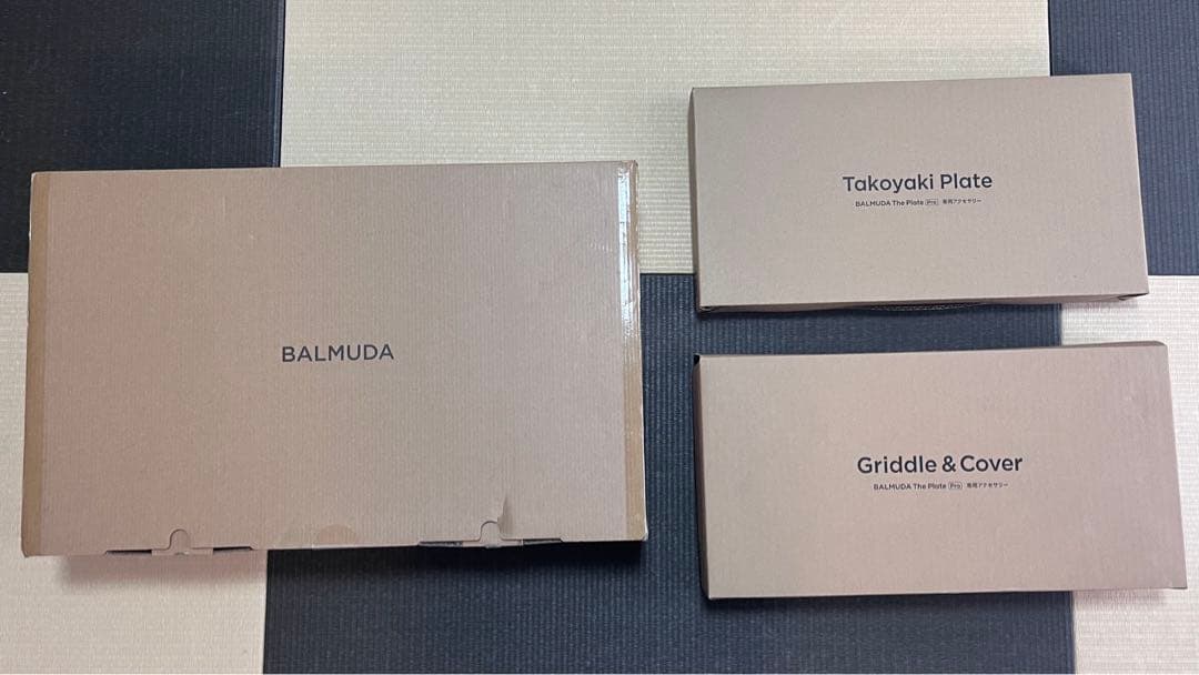 【新品未開封】BALMUDA The Plate Pro アクセサリーセット