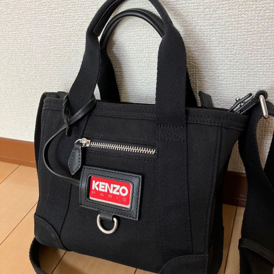 KENZO ケンゾー　ショルダーバッグ ハンドバッグ　ミニ　2WAY 黒