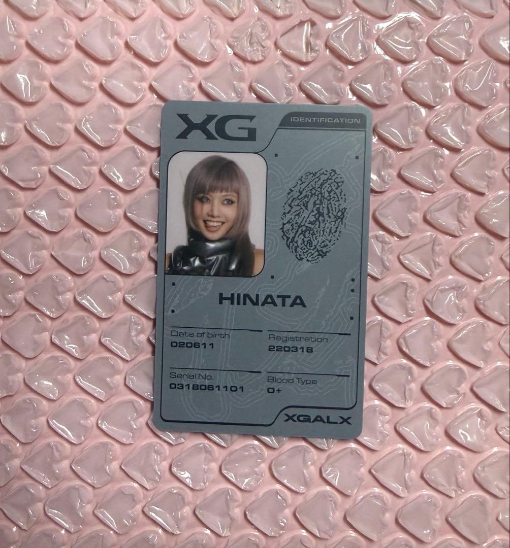 XG core 核 ヒナタ hinata IDカード カード - メルカリ