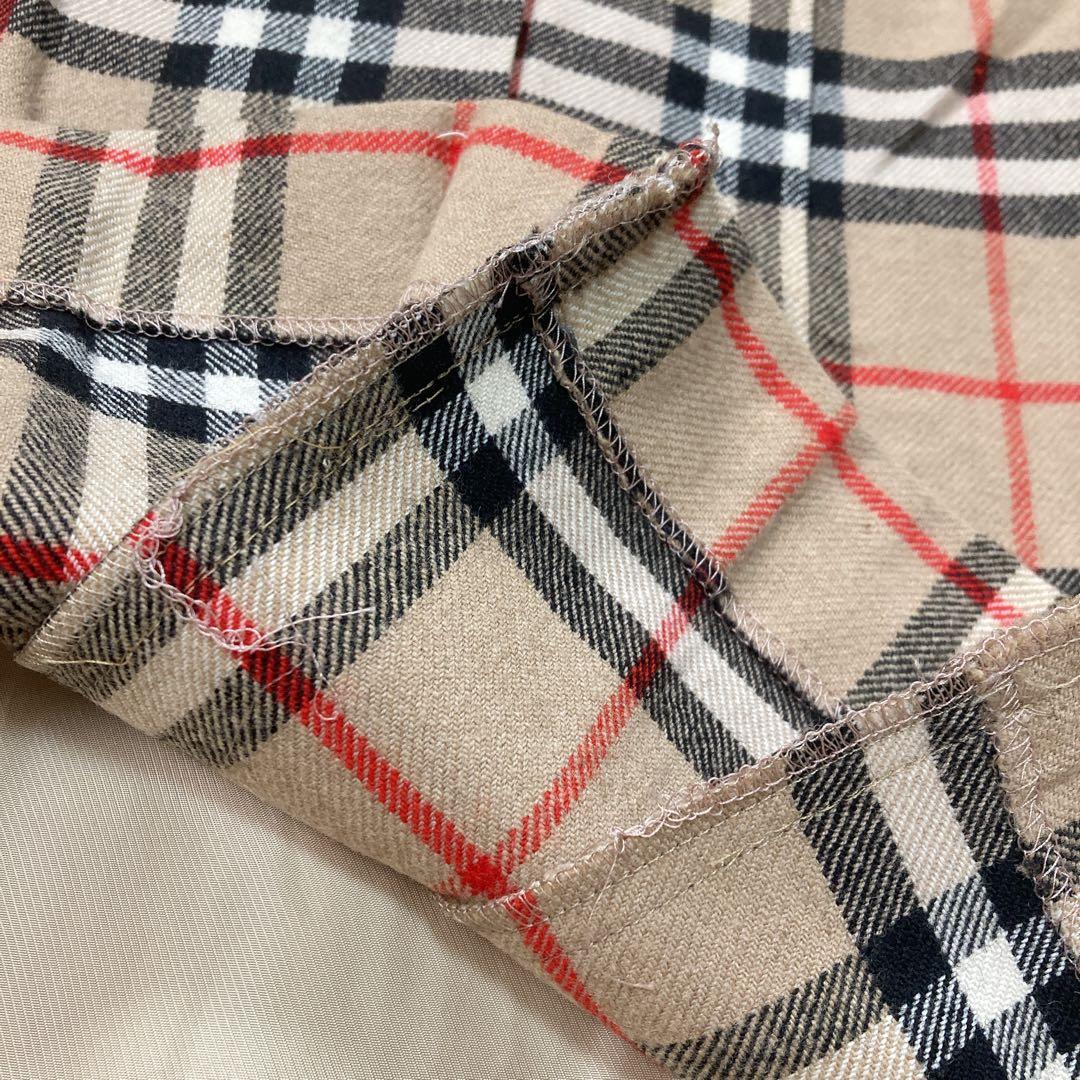 BURBERRY バーバリー プリーツスカート チェック 9 C-TK