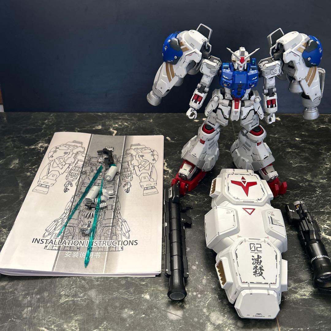 1/100 GP02 ガンダム試作2号機サイサリス ガンプラ、プラモデル完成品