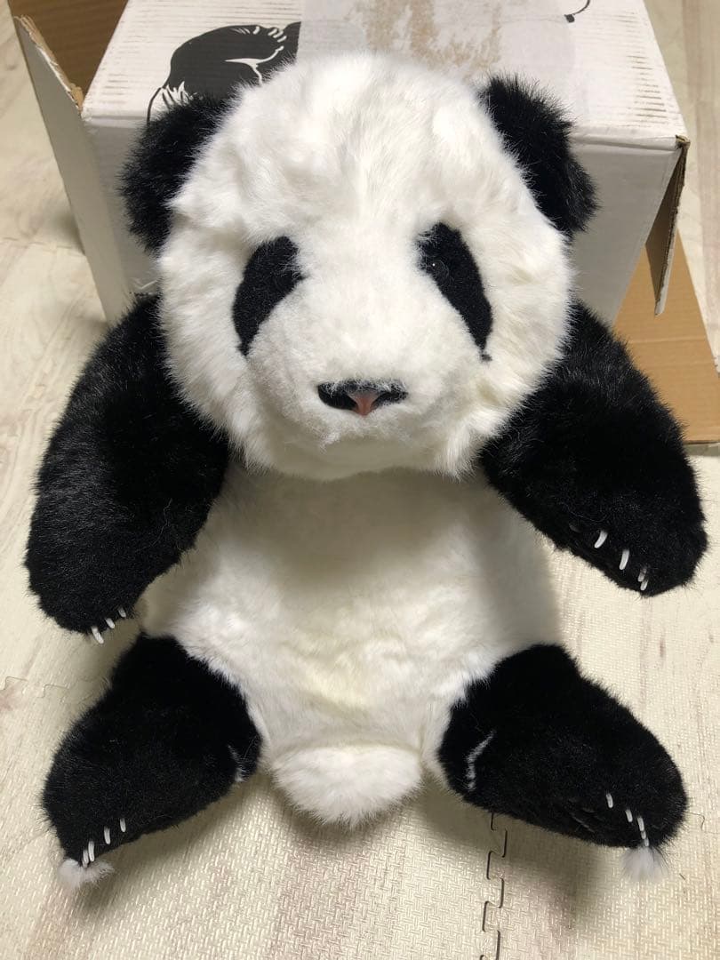 匿名配送】リアルパンダぬいぐるみ パンダファクトリー 熊猫工場 中国