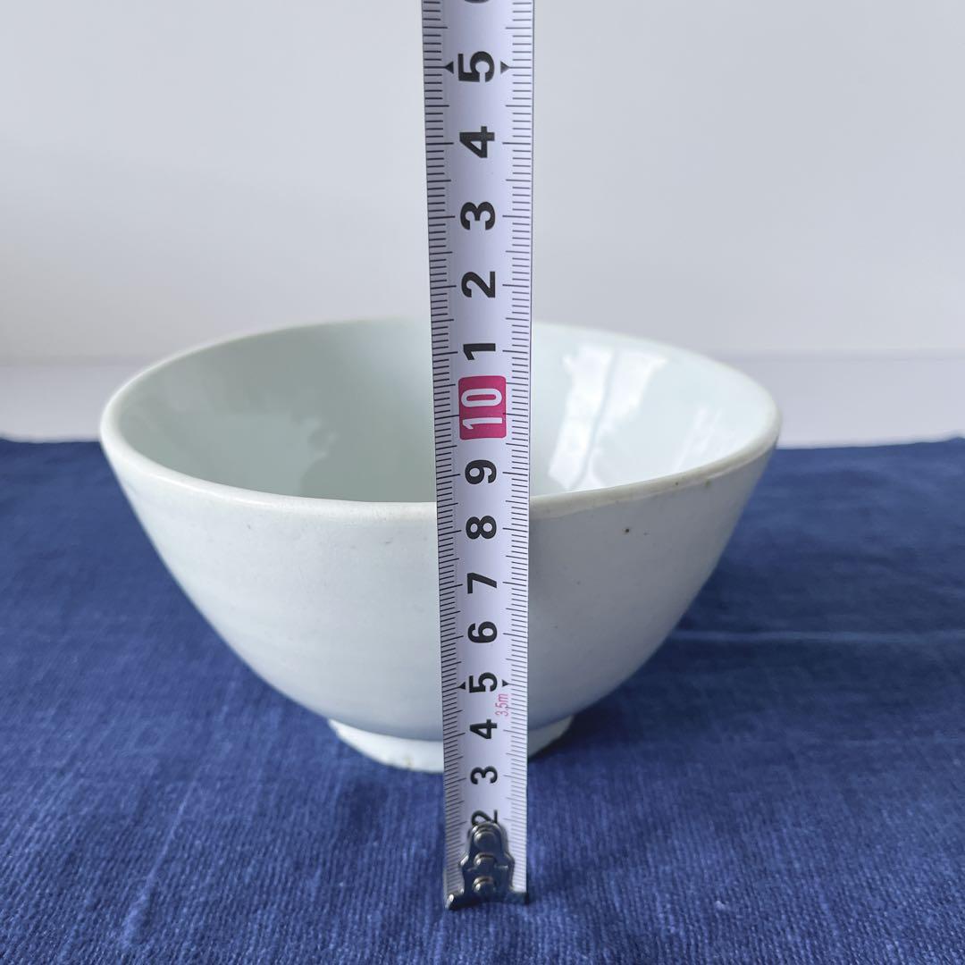 李朝 白磁 茶碗 骨董