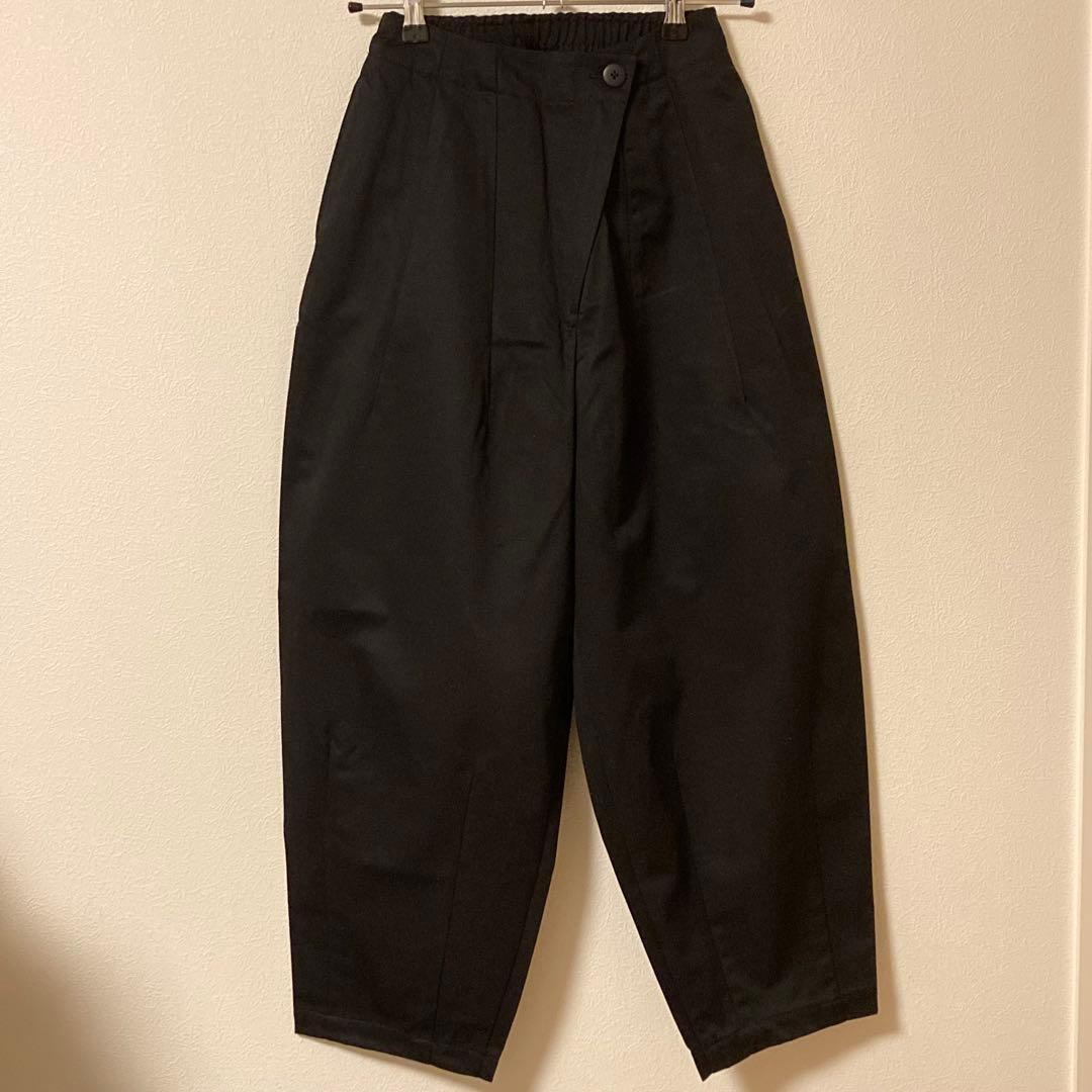 【新品】nala コクーンチノパンツ　cocoon chino pants S