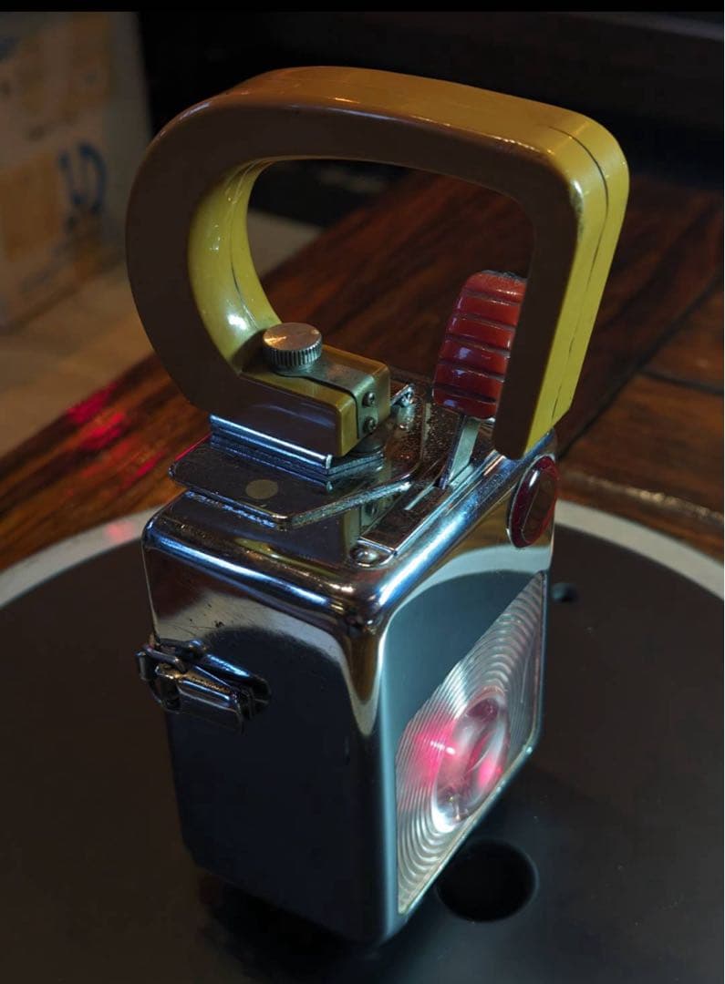 国鉄 小形合図燈　検査燈　 信号燈 カンテラ 鉄道 昭和当時物