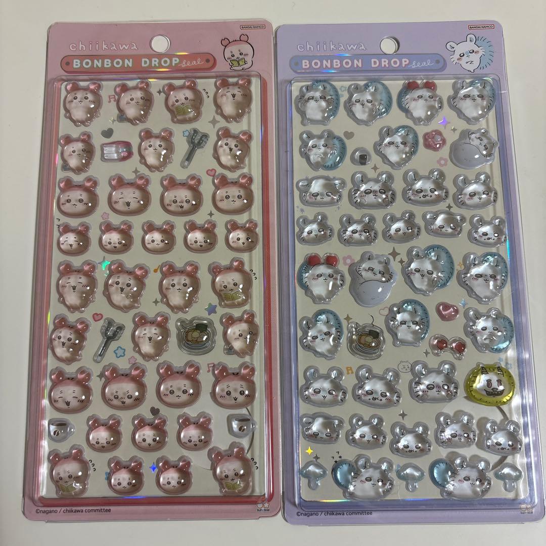 正規品】ちいかわボンボンドロップシール 第2弾モモンガと古本屋4種