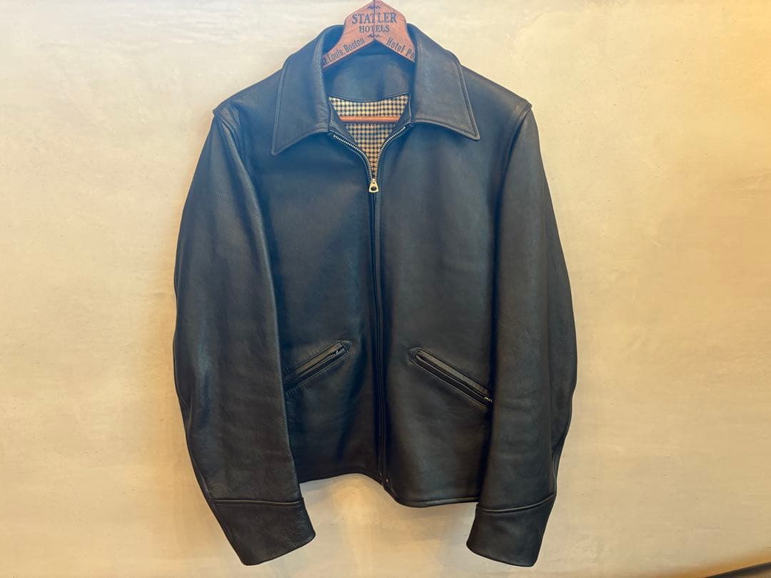 WARP AND WOOF ワープアンドウーフ Leather Jacket - メルカリ