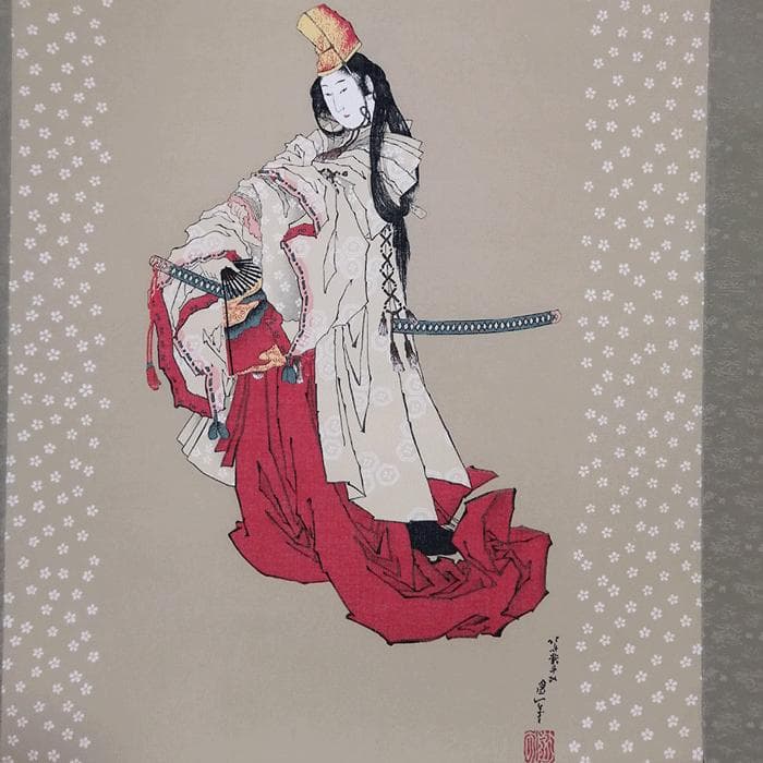 激レア掛け軸舟木澄月真筆証明付き