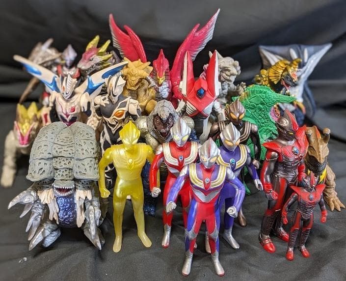 ウルトラマンティガ＆登場怪獣・宇宙人（バンダイ）ソフビフィギュア22
