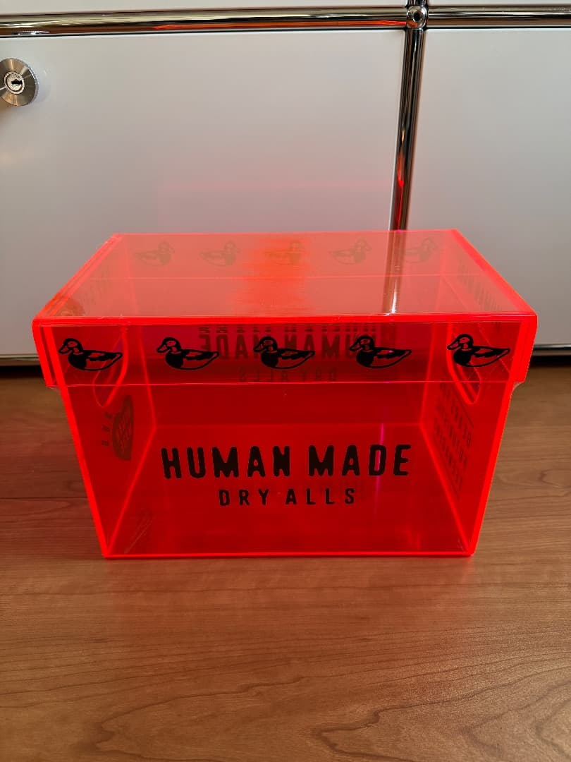 HUMAN MADE ACRYLIC FILE BOX ヒューマンメイド HUMAN MADE GDC ACRYLIC FILE BOX ヒューマン メイド ガールズ ドント