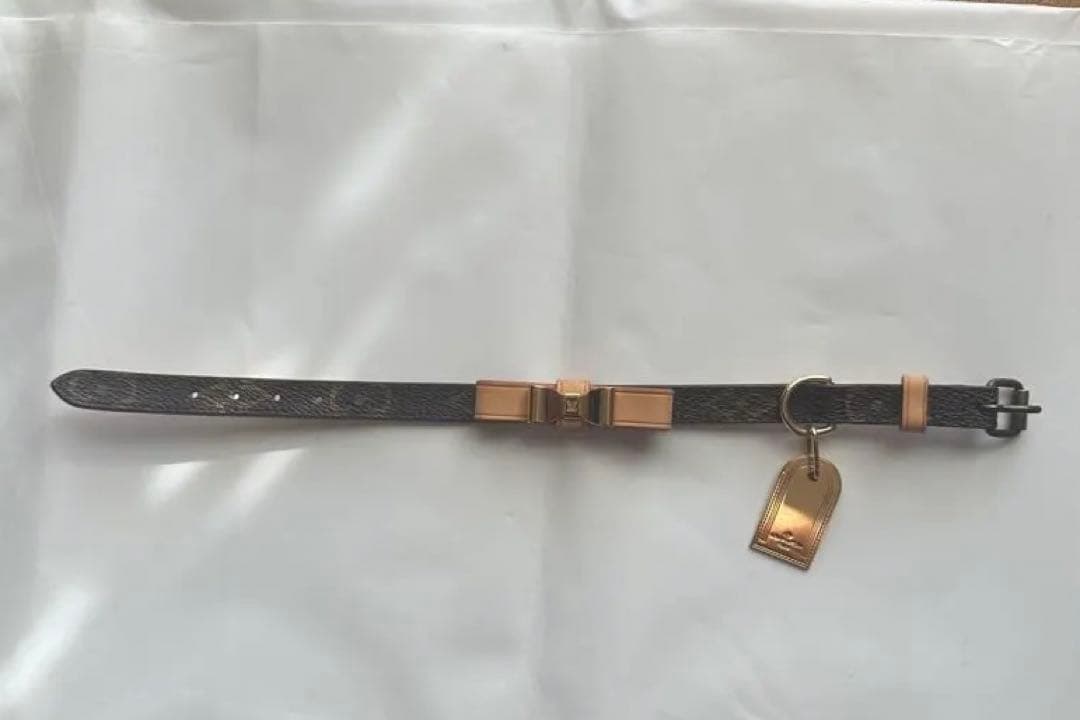 Louis Vuitton リボンデザイン 首輪