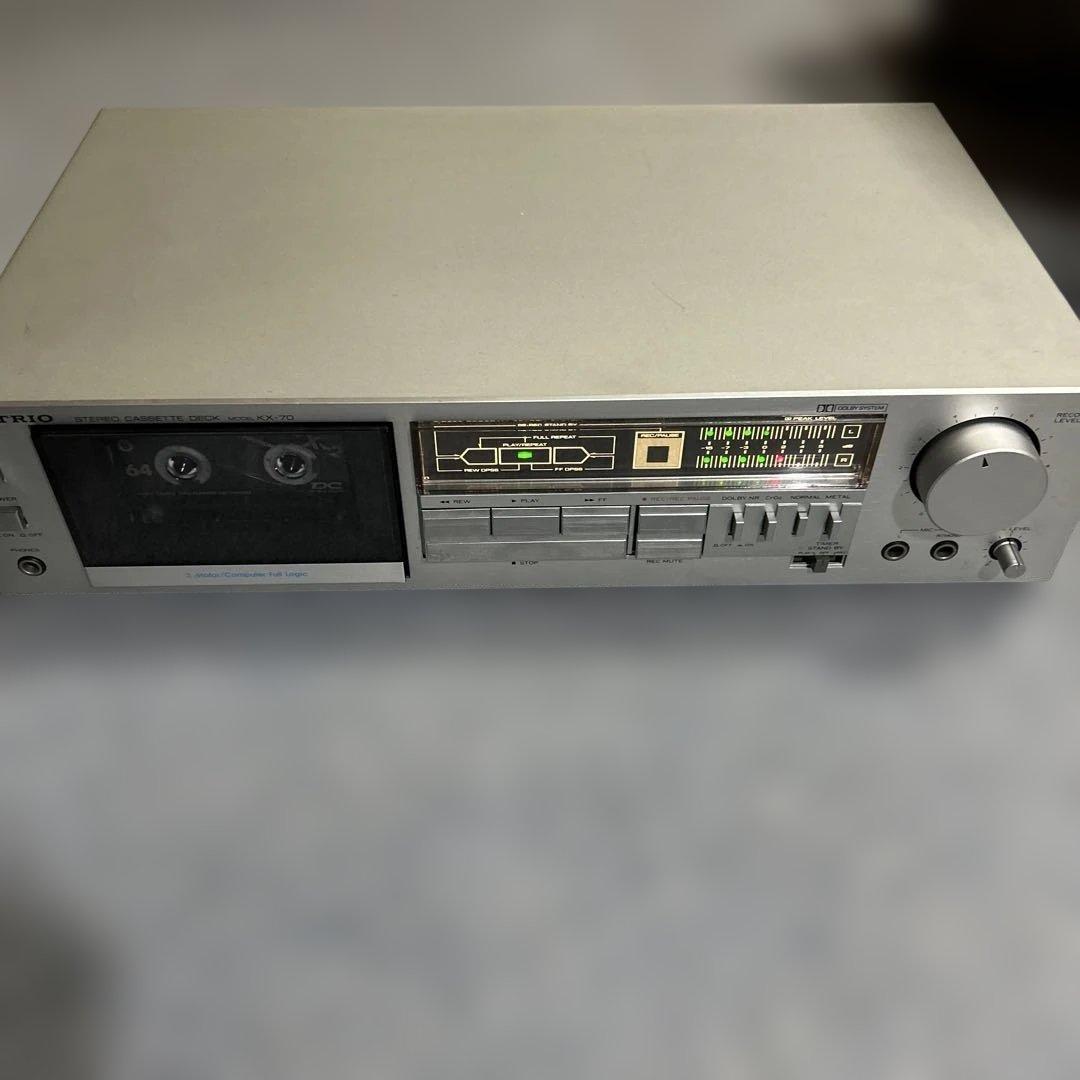 TRIO KX-70 ステレオカセットデッキ 動作品 - メルカリ