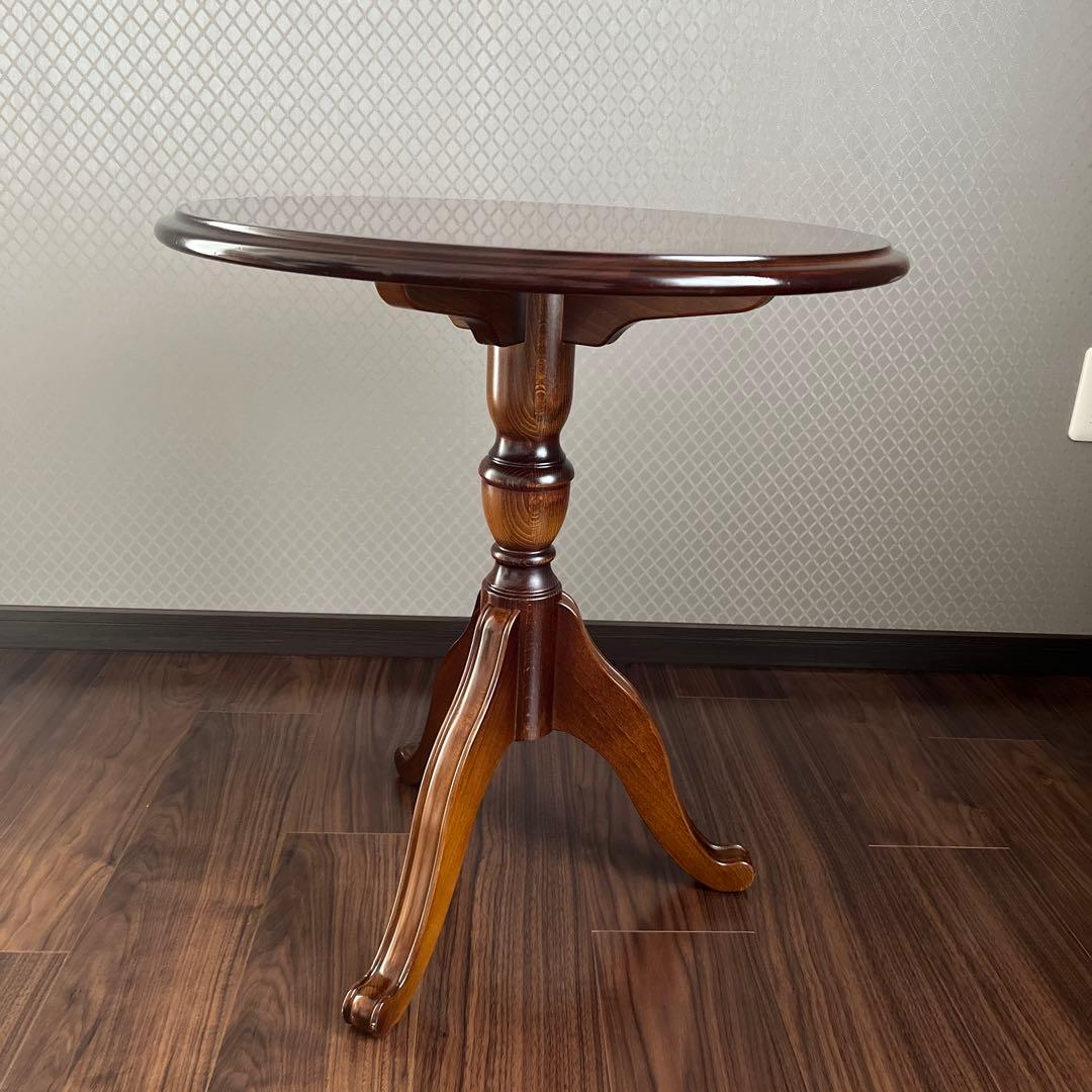 カリモク　コロニアルシリーズ丸テーブル COLONIAL（カリモク家具） カリモク コロニアル ダイニングテーブル 丸