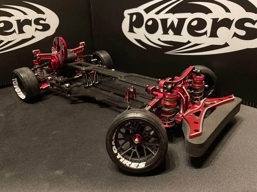 ヨコモ YD-2 ZX レッドバージョン フルオプ シャーシのみ RWD ドリフト