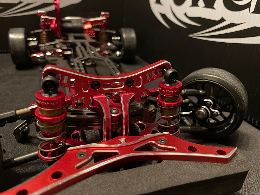 ヨコモ YD-2 ZX レッドバージョン フルオプ シャーシのみ RWDドリフト