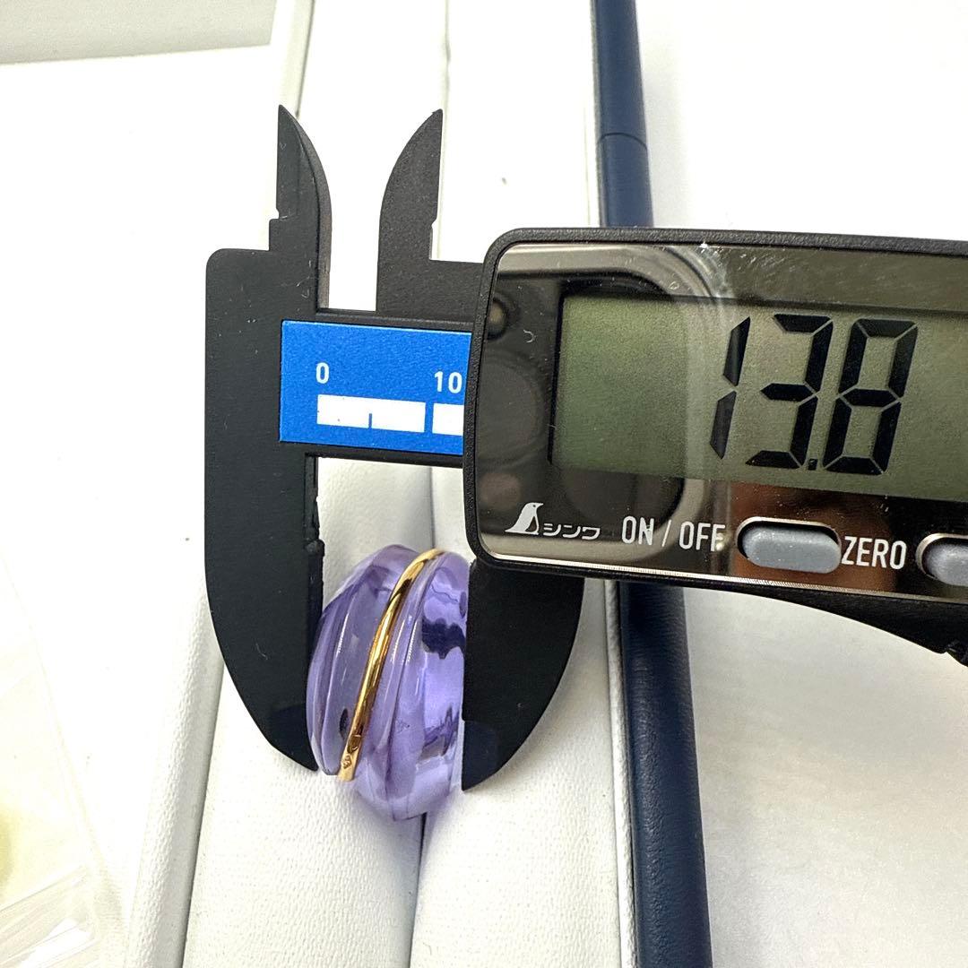 Baccarat バカラ 750 クリスタルガラス コキアージュ リング