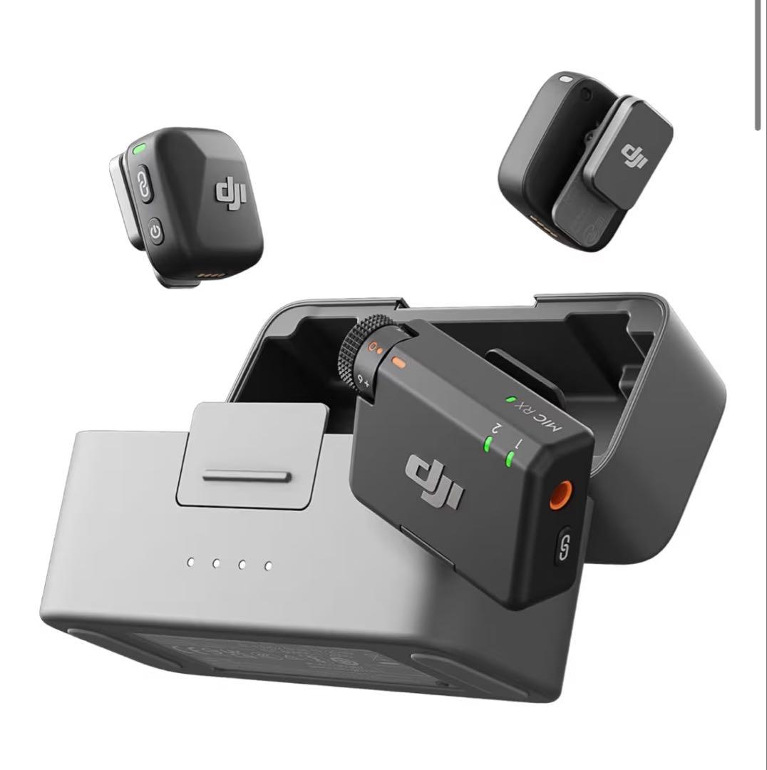 の*ん様 【未開封】DJI Mic Mini 2TX +1RX +充電ケース