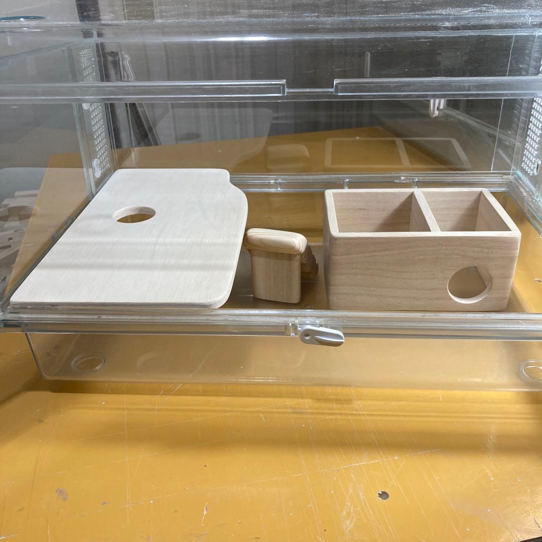 リナ様確認用 ハムスター 水槽用 ロフト巣箱 (ルーミィ グラス