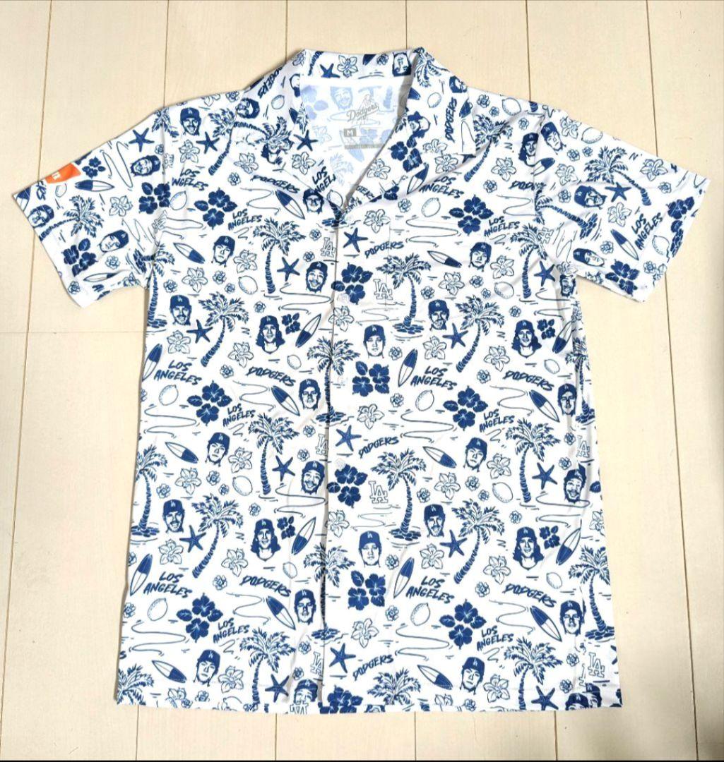 7/1レア限定品スタジアム配布品 ドジャース アロハシャツ 大谷 - メルカリ