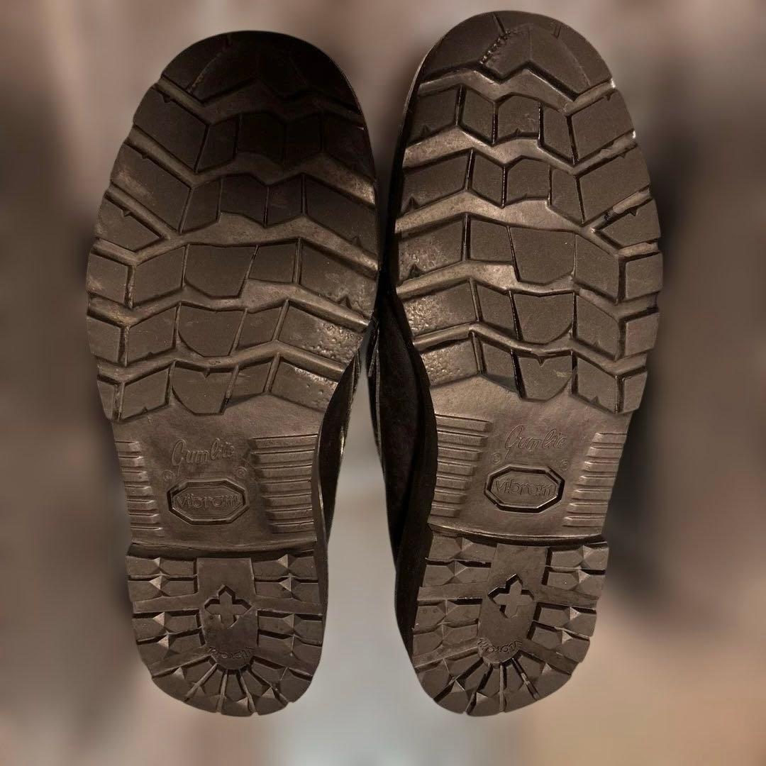 美品　フェラガモ・メンズ　ガンチーニ・ローファー　黒 サイズ7 1/2 希少