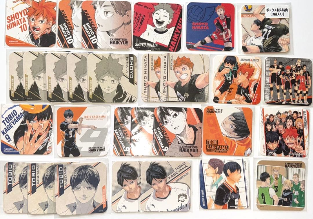 ハイキュー‼︎ アクスタ アトコ ぬい 缶バッジ等500点以上まとめ売り