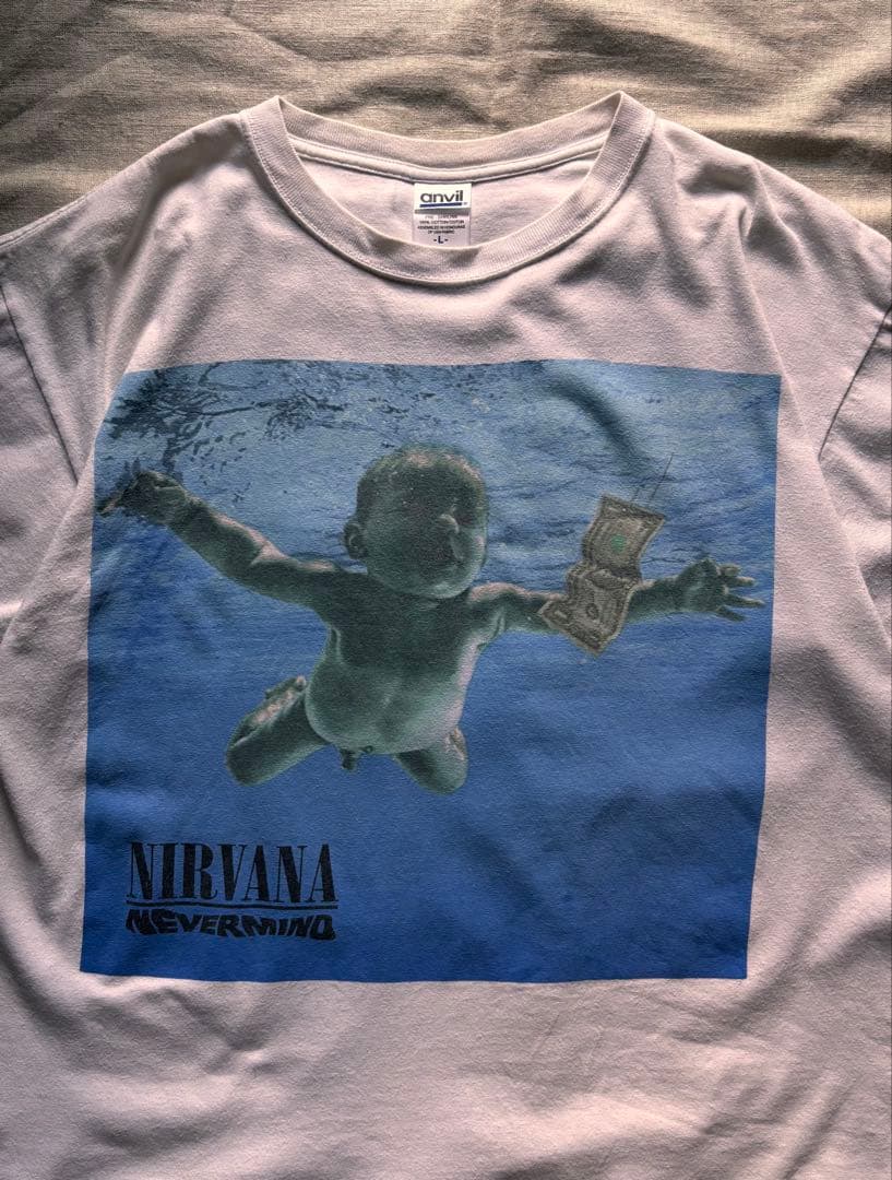 希少】00's anvil NIRVANA NEVER MIND Tシャツ M 楽天市場】90s