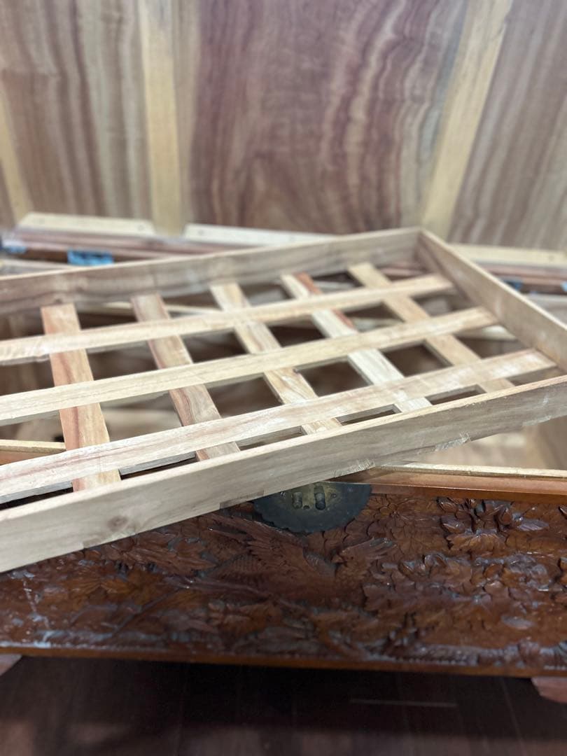 中国 アンティーク家具 大型収納ボックス