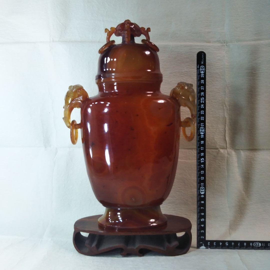 №骨董館 本瑪瑙 貴石 宝石 高級美術品 玉 皇帝 王様 パワーストーン 骨董品