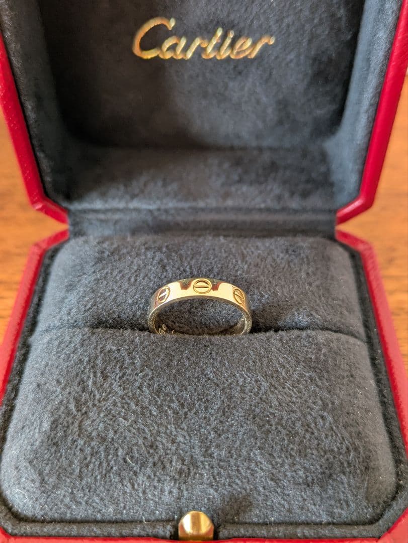 カルティエ Cartier ラブリング LoveRing 18K YG 49