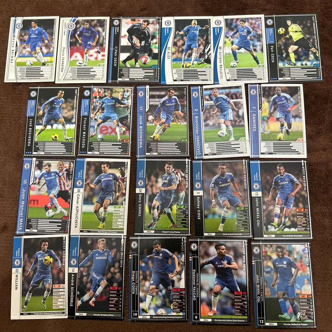 被りなし】wccf サッカーカード チェルシーセット - メルカリ