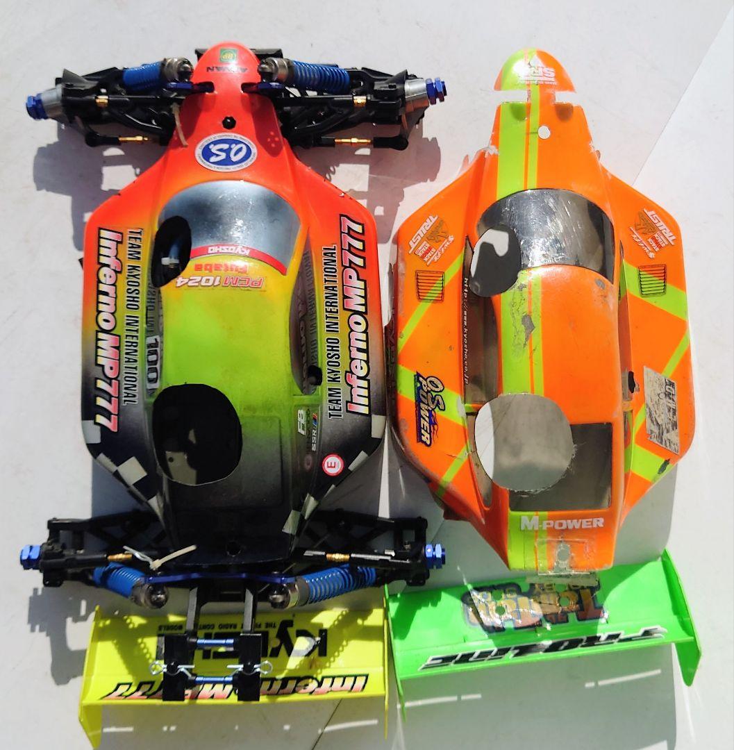 京商 1/8GP インファーノ MP777 4WDレーシングバギー シャーシ