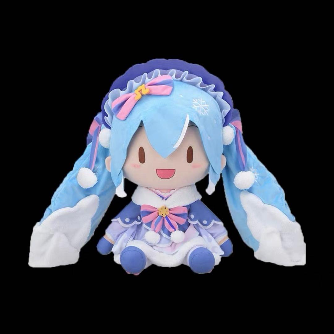 初音ミク 雪ミク 2023 ふわぷち どでかジャンボ ぬいぐるみ - メルカリ