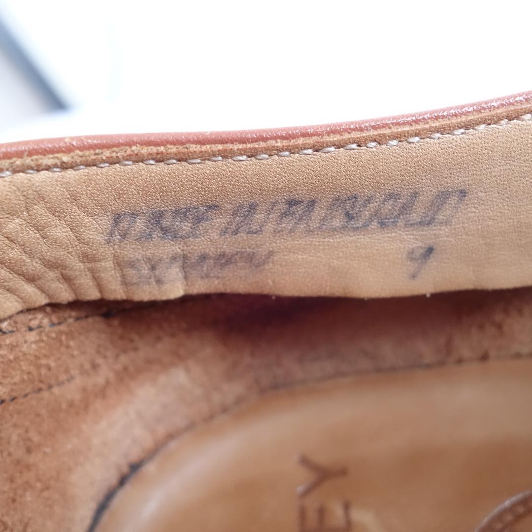 ☆送料無料☆美品☆チーニー茶靴 28cm 幅広☆イギリス製