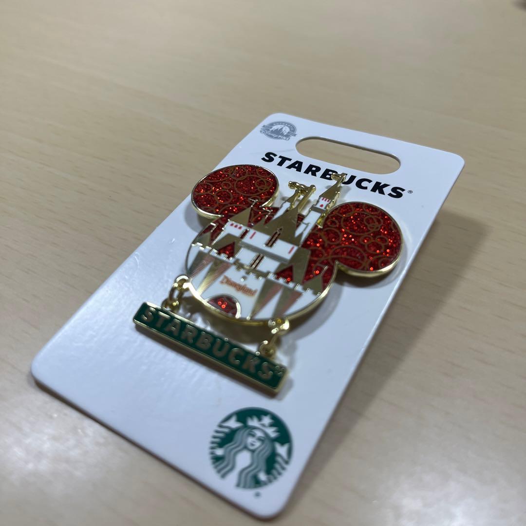 スターバックス カリフォルニアディズニーランド ピンバッジ - メルカリ