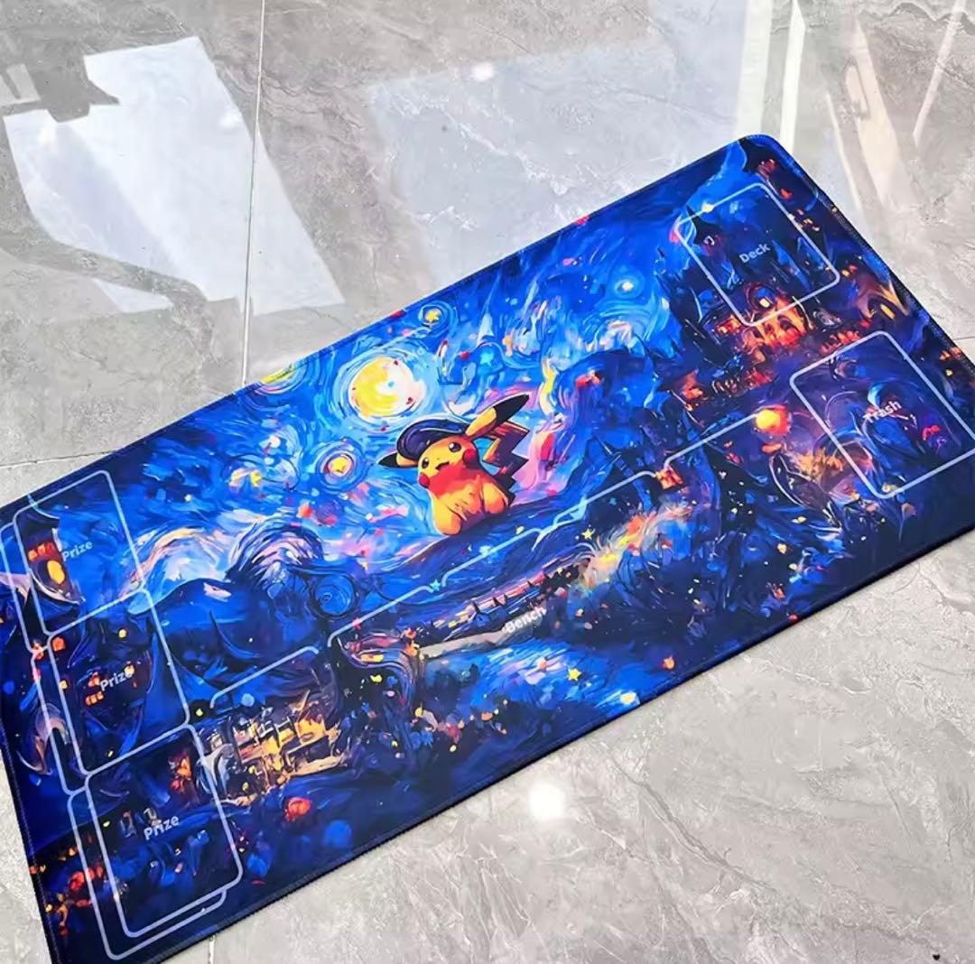 新品未使用品】ピカチュウ プレイマット ラバーマット30×60cm - メルカリ