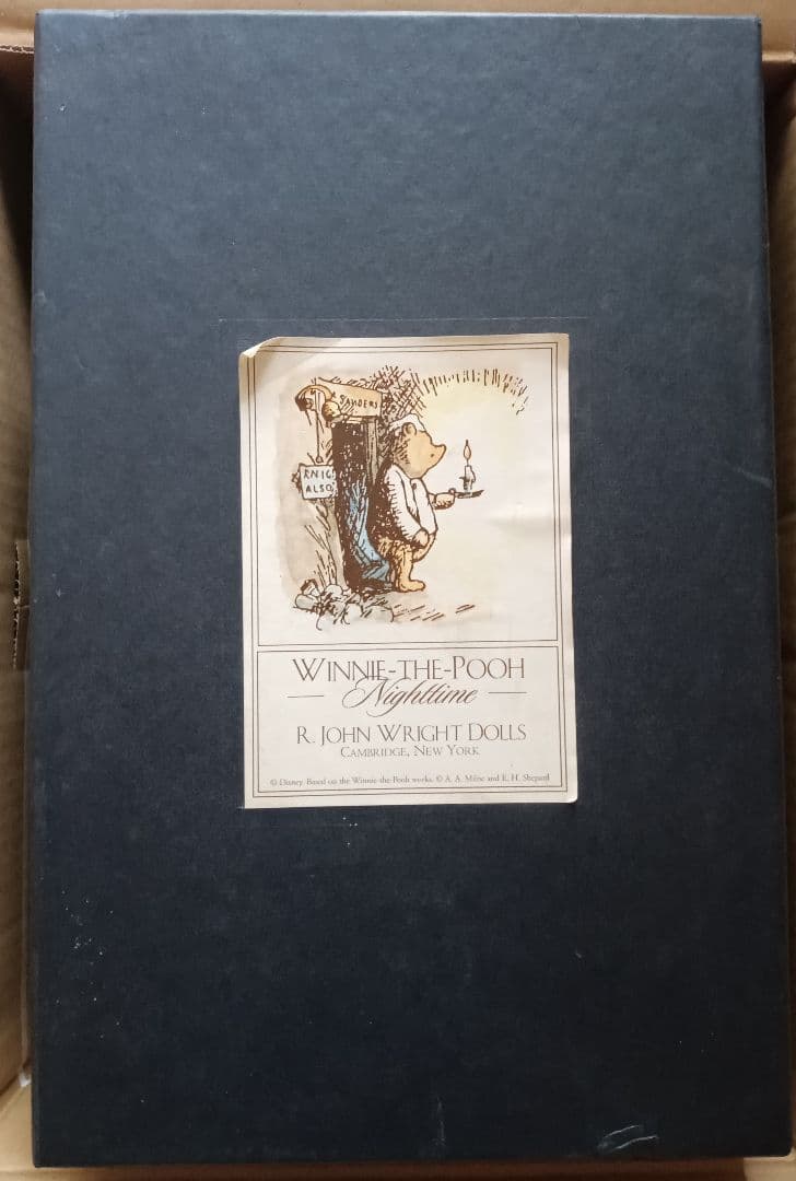 新品 くまのプーさん R John Wright作品 限定品 ぬいぐる