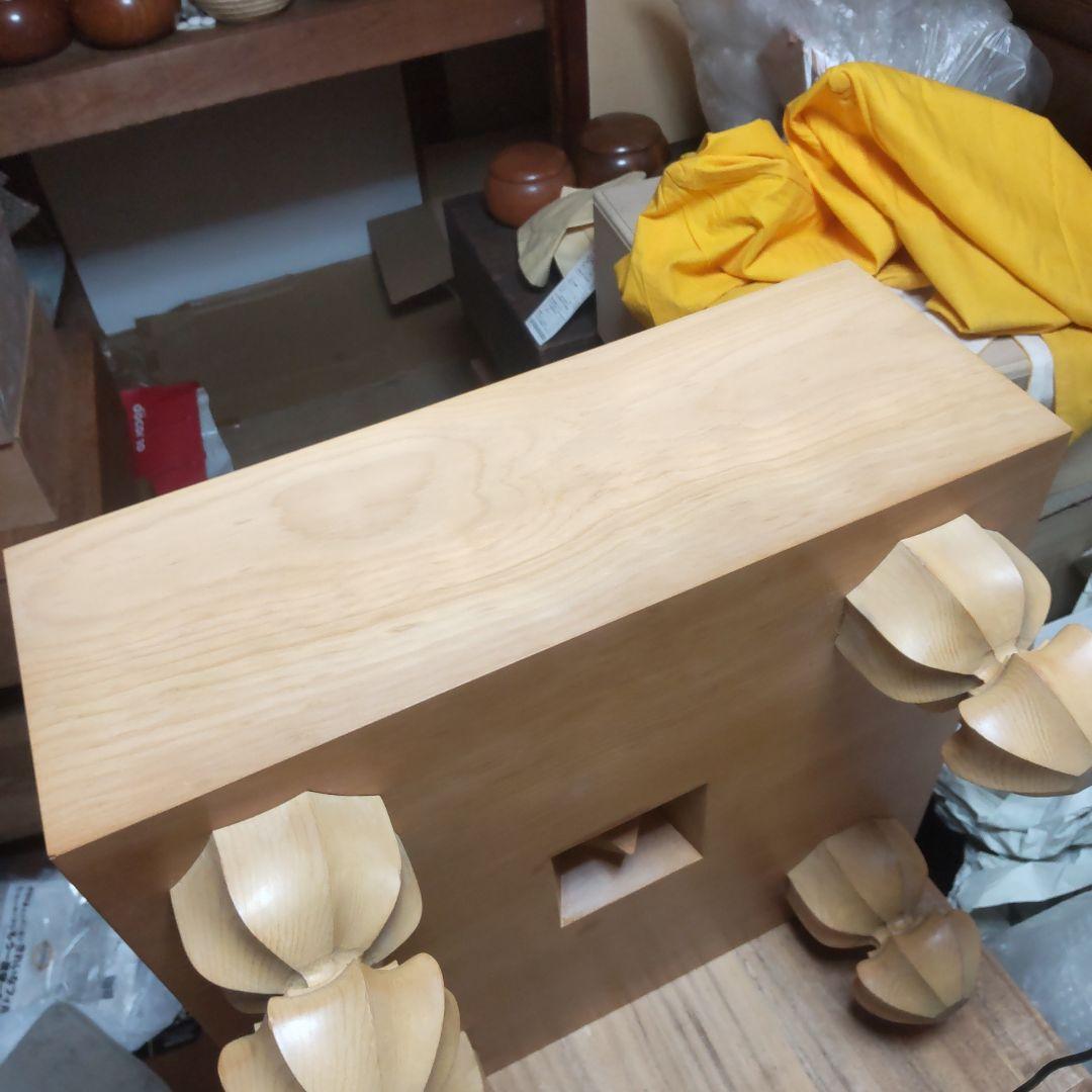 最終価格！宮崎県日向産脚付き碁盤5.5寸　新品未使用品