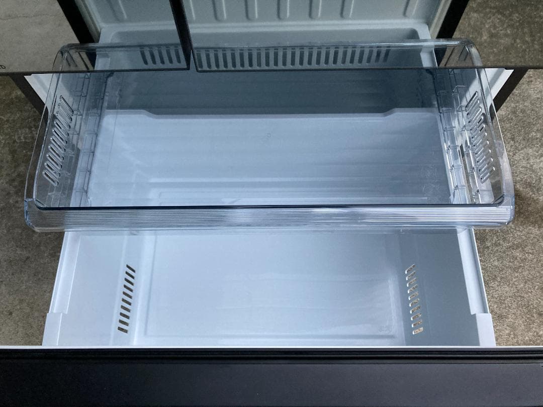 送料込 22年製 TWINBIRD HR-EI35 中身が見える冷蔵庫 354L