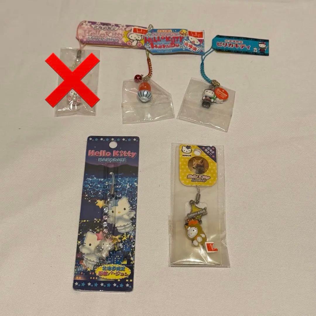 ご当地キティストラップなど100個セット