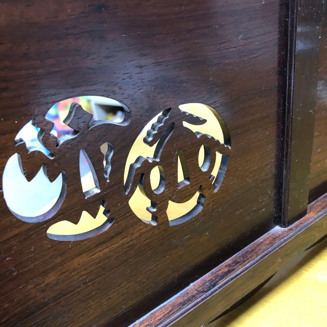 鍔透かし彫り 刀掛け 四振掛　武具甲冑　日本刀