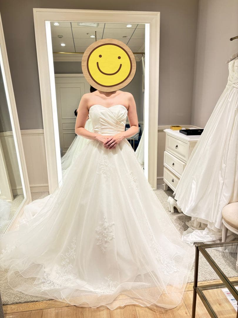 【美品】アールイズウェディング WAW-076 オーバースカート